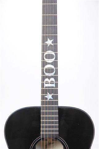 Boo Logo for Atkin Gtrs (in White MOP)